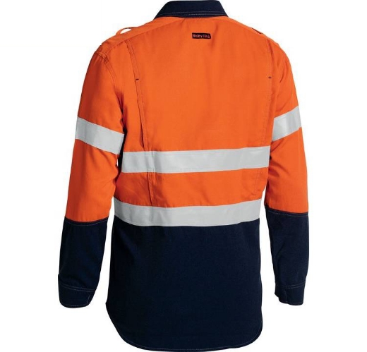 Picture of Bisley, Tencate Tecasafe® Plus 700 Hi Vis FR Vented Shirt